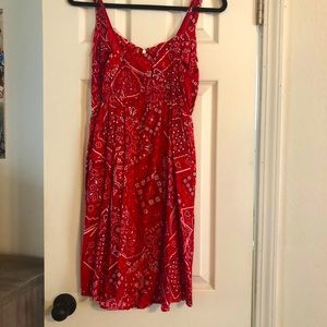 Bandana print dress